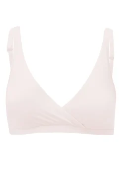 Women's Cross Front Bralette in Blonde