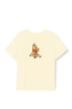 Women's Graphic Tee in Winnie the Pooh on Chamomile