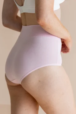 Women's High-Waisted Brief in Peony