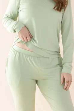 Women's Jogger Pajama Set in Basil