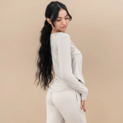 Women's Jogger Pajama Set in Oat