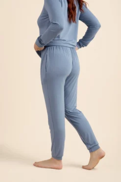 Women's Jogger Pajama Set in Slate