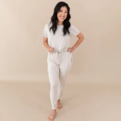 Women's Jogger Pants in Oat