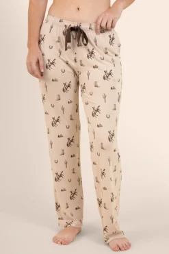 Women's Lounge Pants in Classic Cowboy