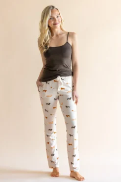 Women's Lounge Pants in Dachshund