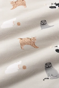 Women's Lounge Pants in Fluffy Cat
