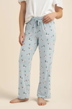 Women's Lounge Pants in Mallard Duck