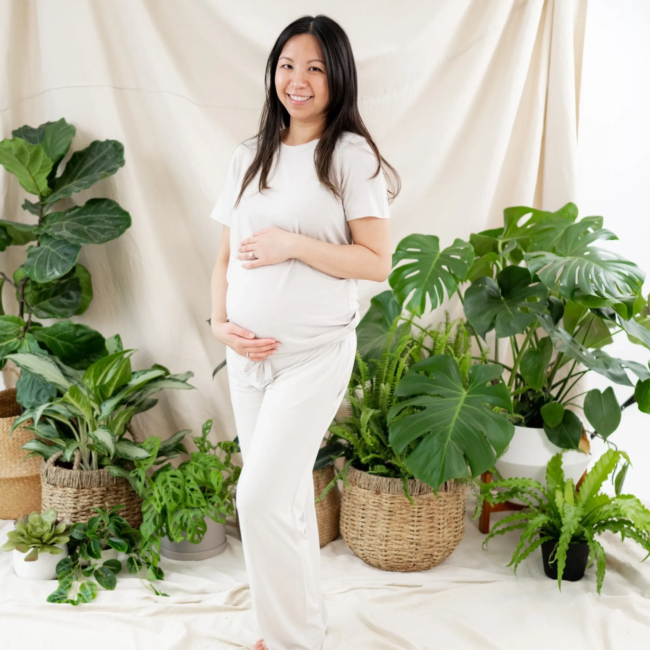 Women's Lounge Pants in Oat