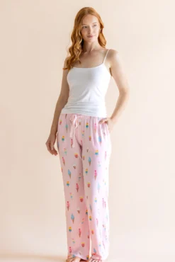 Women's Lounge Pants in Sakura Ice Cream