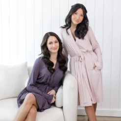 Women's Lounge Robe in Blush
