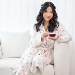 Women’s Lounge Robe in Bow