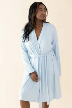 Women's Lounge Robe in Breeze