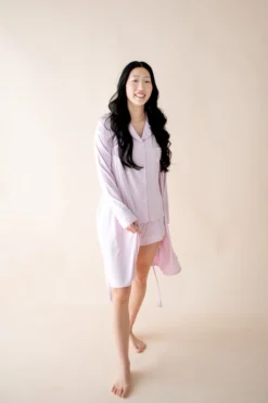 Women's Lounge Robe in Thistle