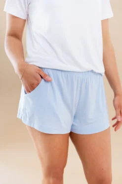 Women's Lounge Shorts in Breeze