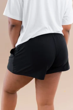 Women's Lounge Shorts in Midnight