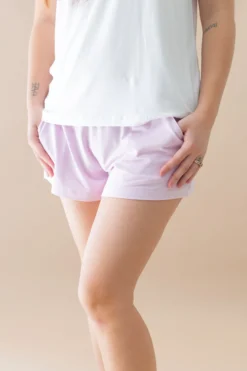 Women's Lounge Shorts in Thistle
