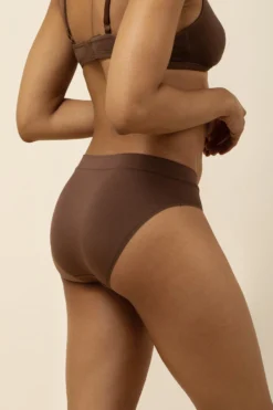 Women's Midi Brief in Toffee