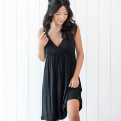 Women's Nightgown in Midnight