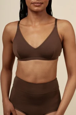 Women's Nursing Bra in Toffee