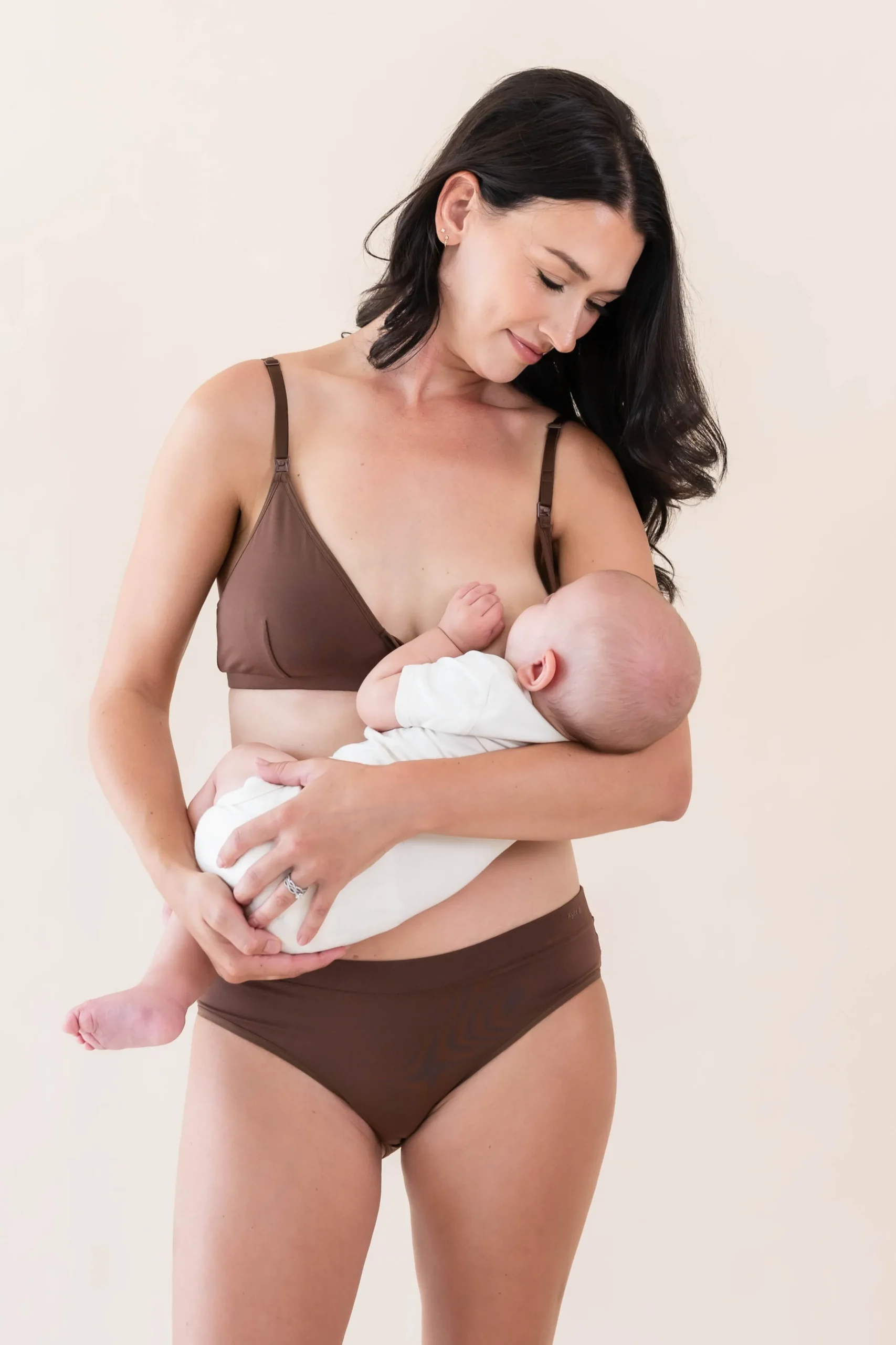 Women's Nursing Bra in Toffee