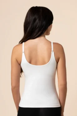 Women's Nursing Tank in Snow