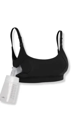 Women's Pumping Bra in Midnight