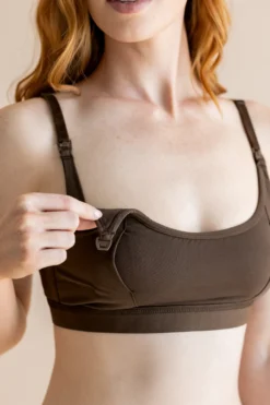 Women's Pumping Bra in Toffee