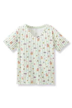 Women's Relaxed Fit V-Neck in Honeydukes