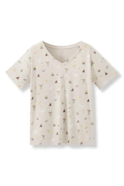 Women's Relaxed Fit V-Neck in Starry Icon