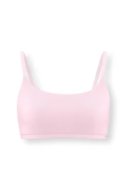 Women's Scoop Neck Bralette in Peony