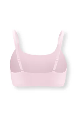 Women's Scoop Neck Bralette in Peony
