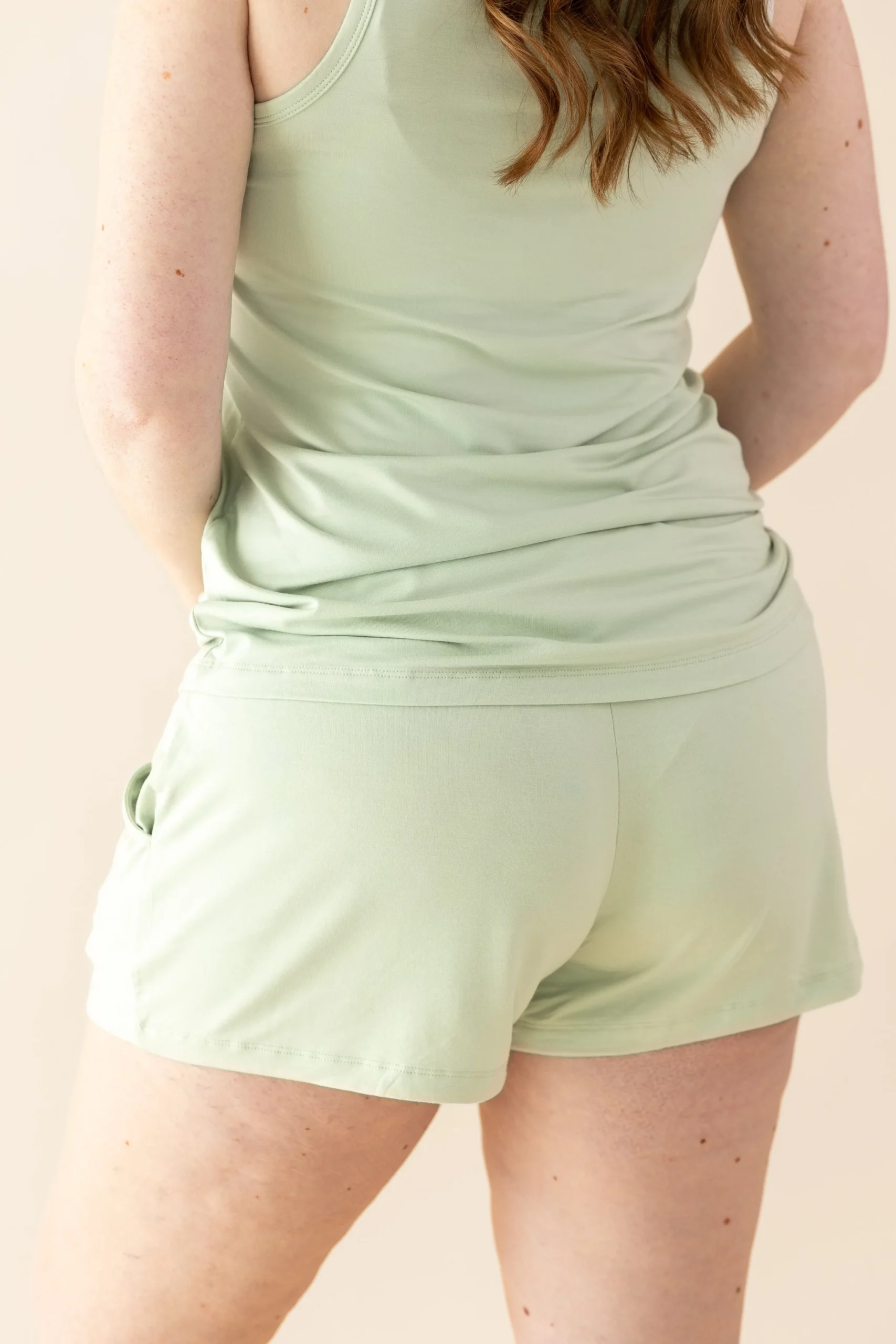 Women's Tank Set in Basil