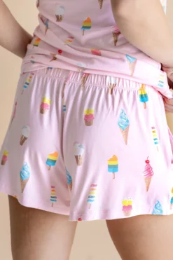 Women's Tank Set in Sakura Ice Cream