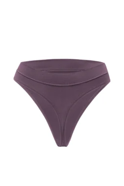 Women's Thong in Currant
