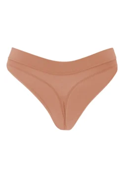 Women's Thong in Latte