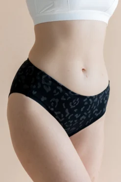 Women’s Underwear in Midnight Leopard