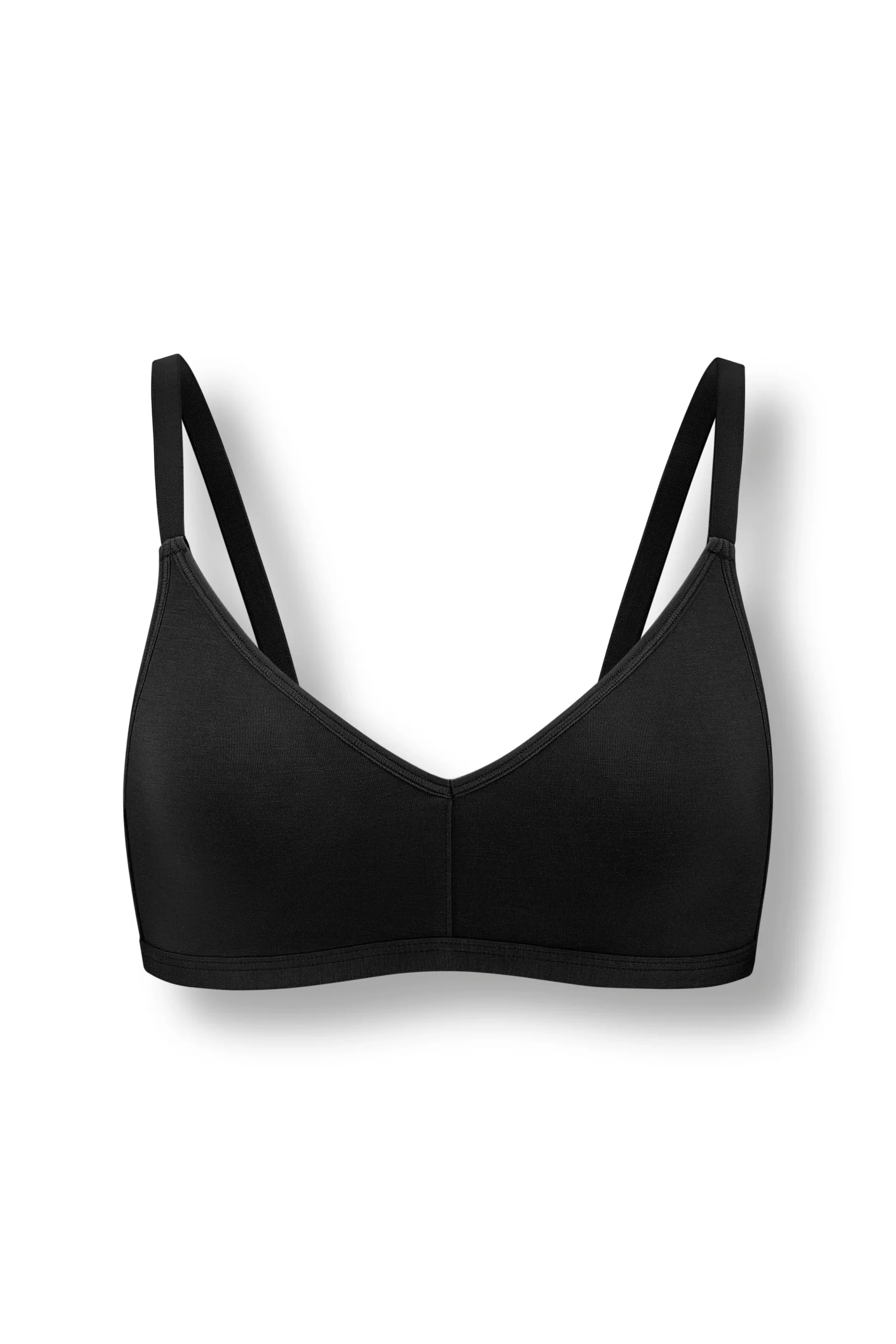 Women's V-Neck Bra in Midnight
