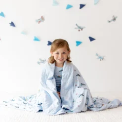 Youth Blanket in Take Off 1.0