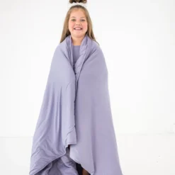 Youth Blanket in Taro 2.5
