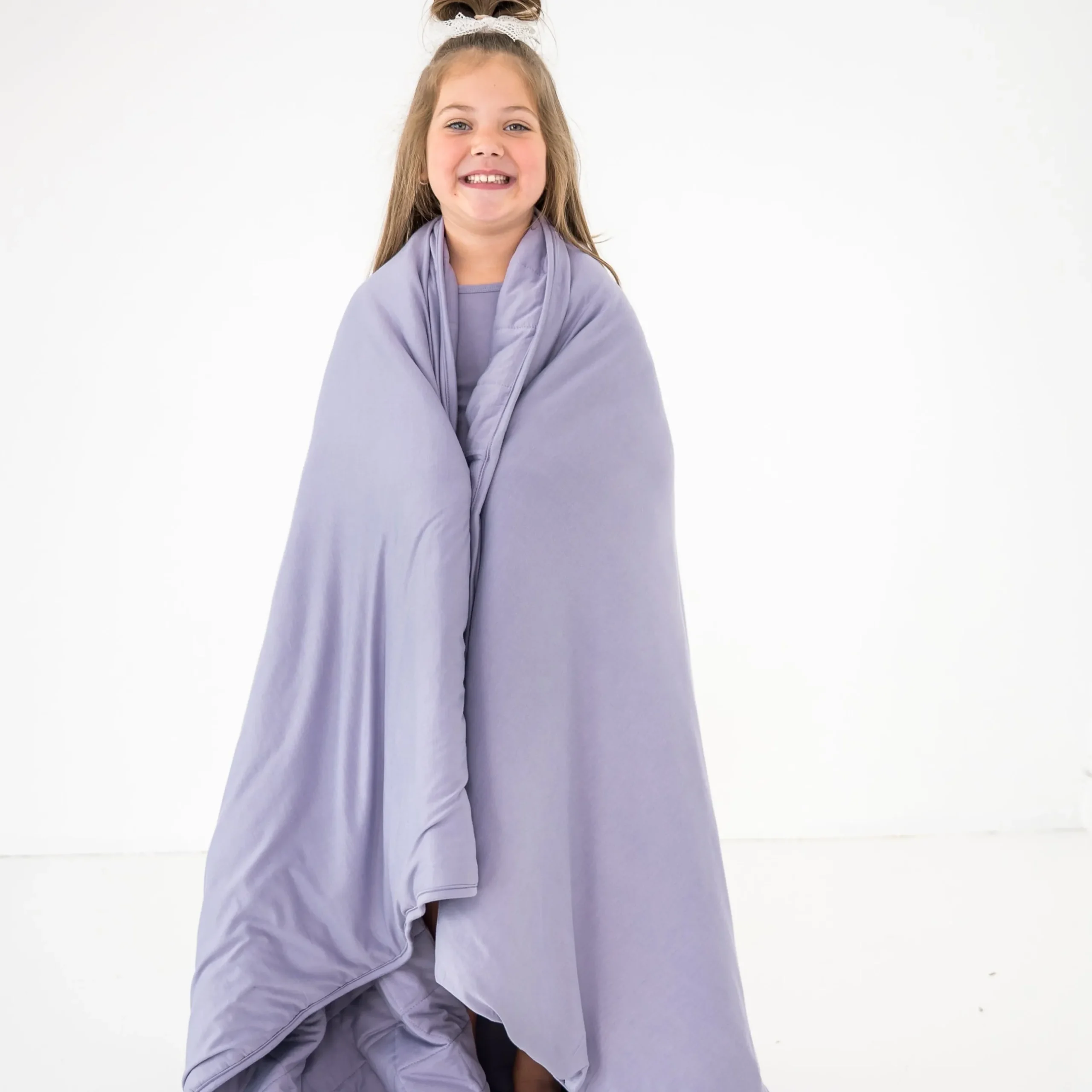 Youth Blanket in Taro 2.5
