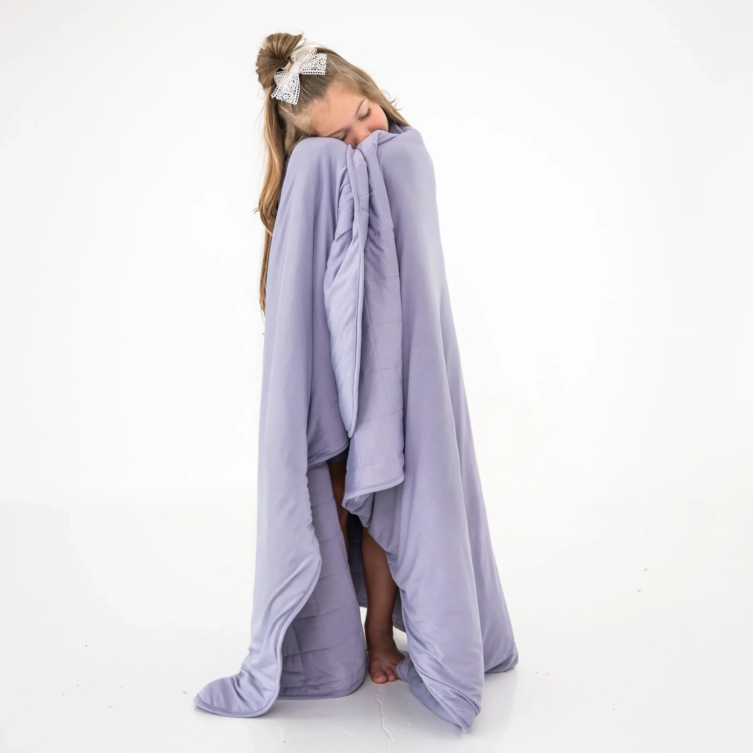 Youth Blanket in Taro 2.5