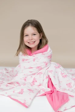 Youth Blanket in Toile Ballet 1.0