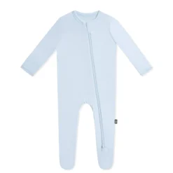 Zippered Footie in Breeze
