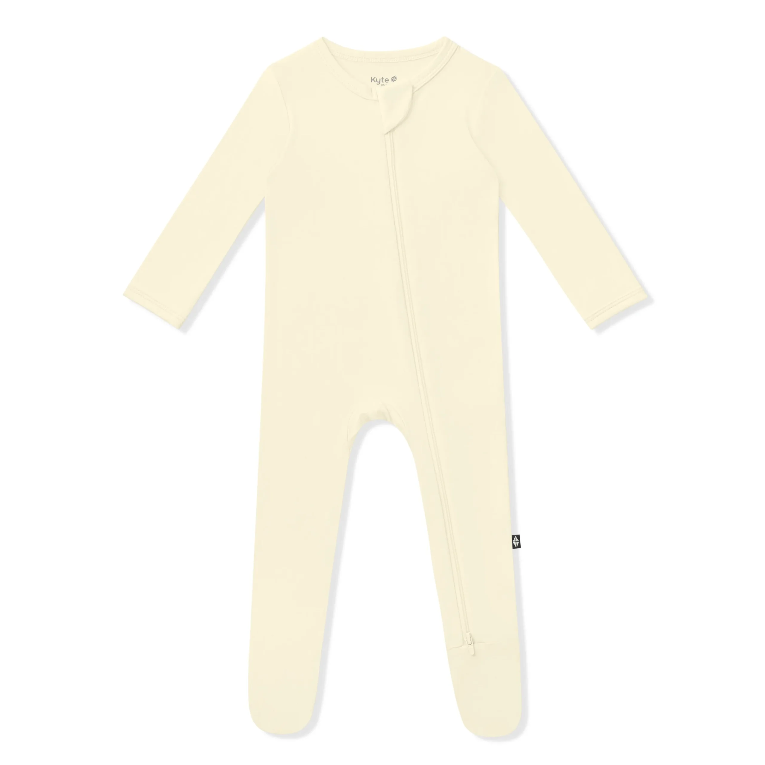 Zippered Footie in Chamomile