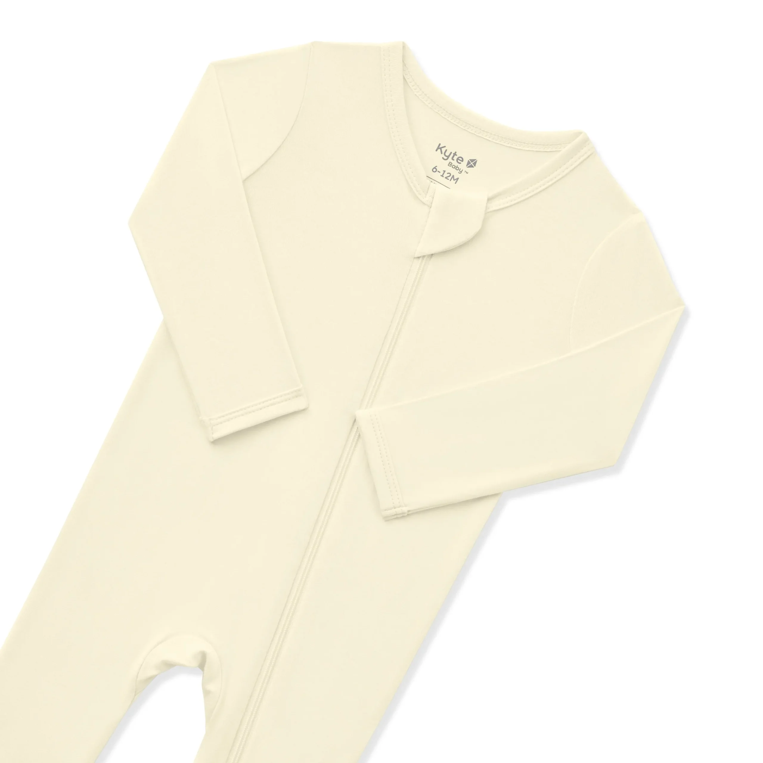 Zippered Footie in Chamomile