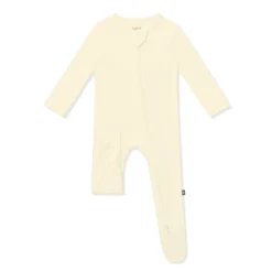 Zippered Footie in Chamomile