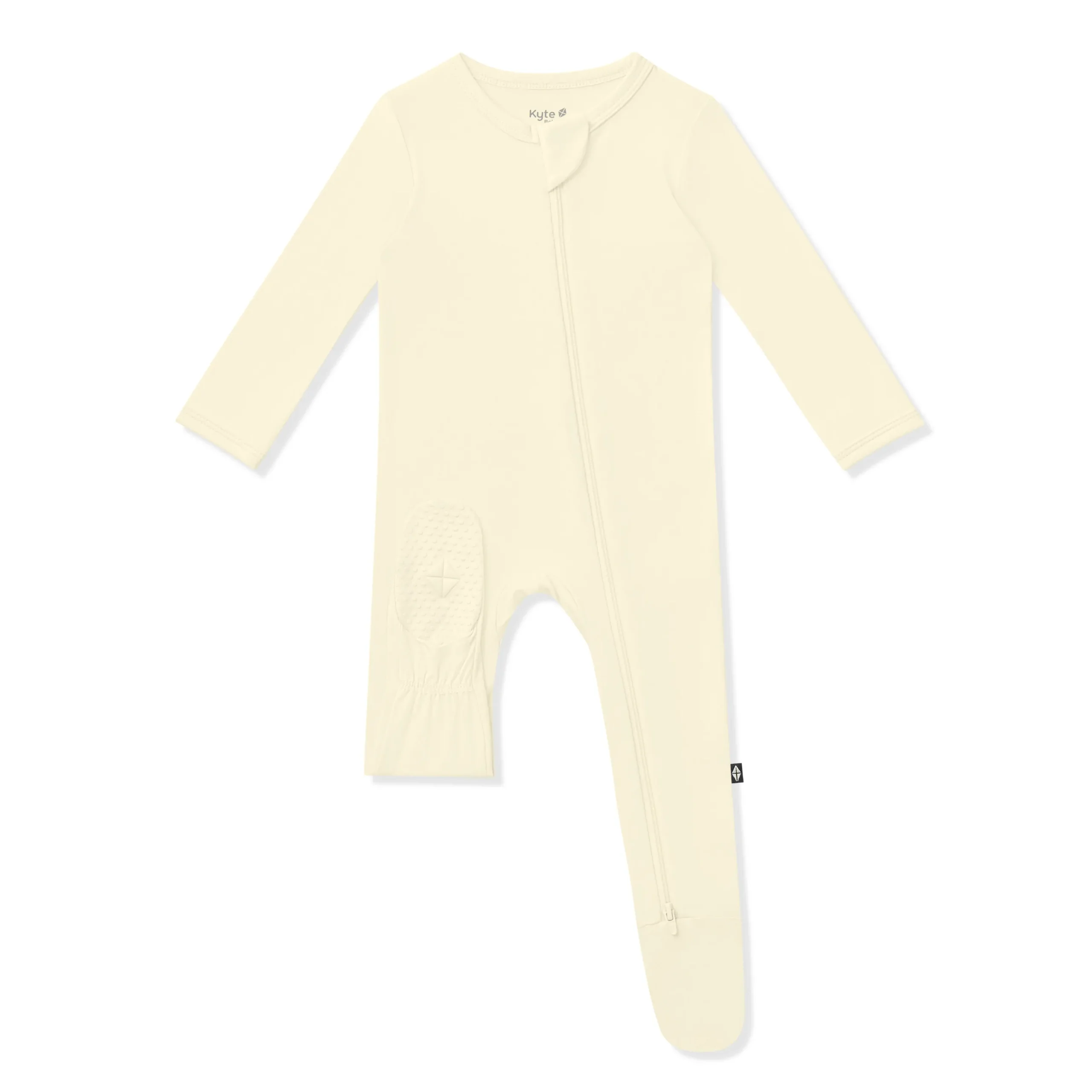 Zippered Footie in Chamomile