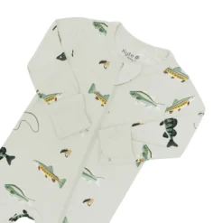 Zippered Footie in Fishing