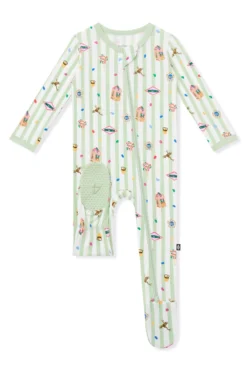 Zippered Footie in Honeydukes