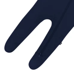 Zippered Footie in Navy